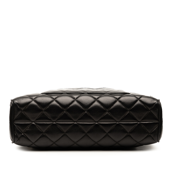 Pre-Loved Chanel CC Quilted Lambskin Handbag - Picture 3 of 8